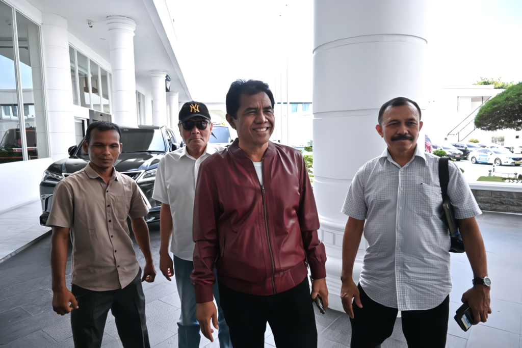 Anggota Komisi II DPR RI Riyanta saat mengikuti Kunjungan Kerja Reses Komisi II ke Provinsi Sumatera Utara, Senin (24/7/2023). Foto: Prima/Man.